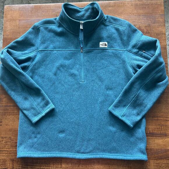 The North Face Other - Men’s North Face Half-Zip Pullover, XXL, Blue, Minimalist Outdoor/Urban Styl
